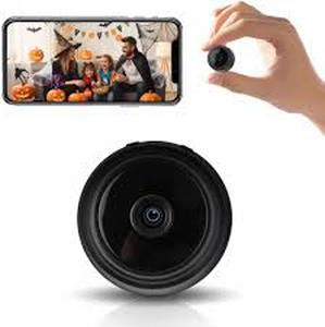 lot 12109 image: Cameras Home Indoor Use Cam Night Vision Motion Detection Baby Monitor Wireless Outdoor Nanny espias ocultas WiFi Security Secret (1296p)