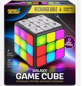 lot 12162 image: Galaxy Cube Interactive Light-Up Puzzle Game