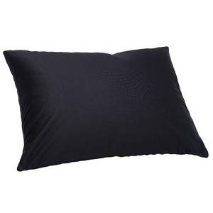 lot 3868 image: Microbead Throw Pillow with Removable Cover Bed Body Microbead Pillow Neck Head Back Support, Spandex Soft Silky Fabric for Sleeping and Travel Sofa Bedroom Comfortable (Frosted Black)