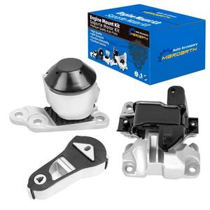 lot 3905 image: Set of 3, Engine Motor and Transmission Mount Replacement for Explorer 2011-2015 3.5L NA Engine Automatic Trans, Wo Turbo
