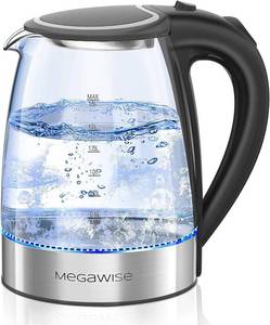 lot 3913 image: MEGAWISE 1.8L Electric Kettle CX-817 - Fast Boil, Auto Shut-Off, Boil-Dry Protection, (1.8L)