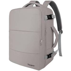 lot 3919 image: Taygeer Laptop Backpack Purse for Women, Backpack for College Essentials with 15.6inch Laptop Compartment, Travel Bag Airline Approved CarryOn Work Bag for Nursing Doctor Business Travel, Brown