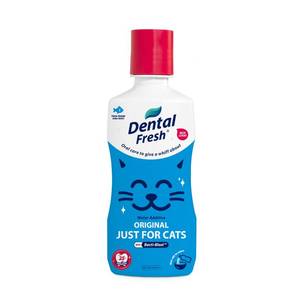 lot 4024 image: Dental Fresh Cat Water Additive, Tuna Flavor Dental Care � Easy Oral Care, Cleaner Teeth, Fresh Breath and Tartar Support for Cats
