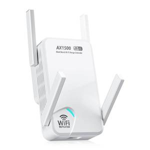 lot 4094 image: 2026 WiFi Extender Signal Booster for Home, AX1500 - WiFi 6 Range Extender Wireless Repeater, Internet Extender Booster 5G, Long Range Signal Amplifier, Extend WiFi Coverage, Fix Dead Zones