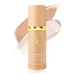 lot 4104 image: Foundation 4 in 1 - Color Changing Foundation, Medium Spectrum with SPF 50, Hypoallergenic Hydrating Liquid Concealer, Long-lasting and Waterproof Natural Finish - 1.06 fl oz