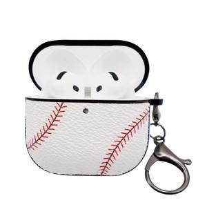 lot 4179 image: for Airpods 4 Case Cover,Baseball Shockproof Case Cover for Earphone Airpods 4 with Keychain Front LED Visible