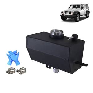 lot 5019 image: Eterpace Aluminum Alloy Front Coolant Reservoir Expansion Tank Compatible with JEEP Wrangler JL JLU 2018-Present, Gladiator JT 2020-Present 2.0and3.6L, Coolant Recovery Bottle, Replace# 68364312AC