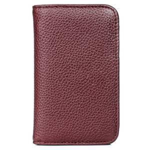 lot 6007 image: Julia Buxton Hudson Pik-Me-Up Snap Card Case Red