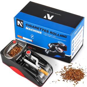 lot 6304 image: NEWTRY Rolling Machine Electric Automatic Injector Mini Roller Maker DIY Tool (Red)