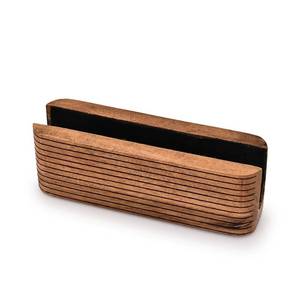 lot 6428 image: Kimona Laptop Stands Acacia Wood Vertical Laptop Holder for Desk Suitable for laptops of Various thicknesses and Sizes (8 X 2.3in X 2.5in)in