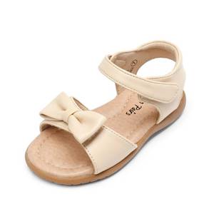 lot 6442 image: DREAM PAIRS Girls Sandals Fashion Bow Summer Shoes for ToddlerLittle Kid,Size 12 Little Kid,Khaki,KSD213