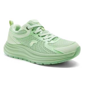 lot 6488 image: Womenfts Orthopedic Outdoor Running Shoes Plantar Fasciitis Arch Support Neuropathy Pain Relief Recovery Trail Sneakers, Indoor Fit Lightweight Breathable Athletic Tennis Shoes Light Green Size 9.5