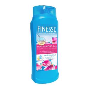 lot 11102 image: FINESSE Restore  Strengthen Moisturizing 2in1 Shampoo  Conditioner, 13 oz (Pack of 6), Moisturize and Repair Dry or Damaged Hair (Leaking)