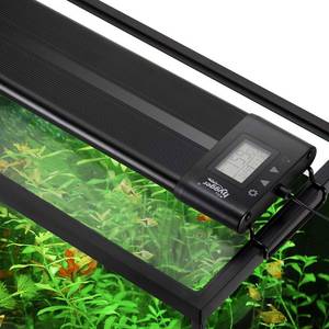 lot 12262 image: hygger Auto On Off LED Aquarium Light 12-17 Inches Dimmable 7 Colors Full Spectrum Fish Tank Light Fixture for Freshwater Planted Tank Build in Timer Sunrise Sunset