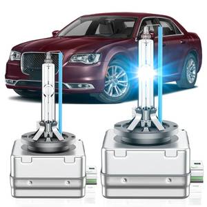 lot 12296 image: SENROBO Fit for Chrysler 2011-2024 300C 300S 2015-2017 200C 200S 2017-2020 Pacifica Minivan 2020-2024 Voyager Minivan D3S HID Xenon Headlight Bulbs, High Low Beam Light Bulb, 8000K Blue, Pack of 2