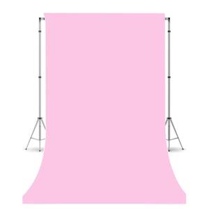 lot 12328 image: Pink Photo Backdrop for Photoshoot, Pink Photography Backdrop for Portraits, Fabric Background for Product Photography and Video Creation 3FTx5FT