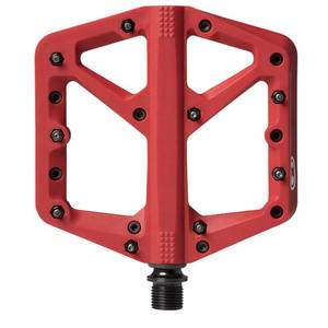 lot 12357 image: Crankbrothers MTB Pedals Stamp 1 Small Red