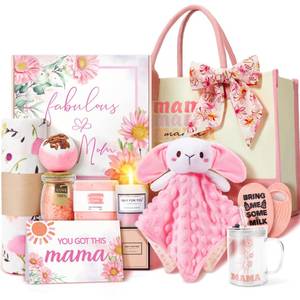 lot 13397 image: New Mom Gifts and Baby Girl Gift Set for Newborn,12PCS Baby Shower Gifts, Newborn Baby Girl Gifts,Pregnancy Gifts for Expecting Mom,New Mom Care Package After Baby, Pregnancy Gifts for Women and Baby