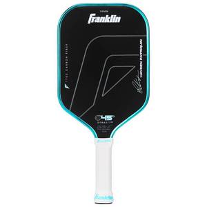 lot 14305 image: Franklin Sports Pro Pickleball Paddles - Hayden Patriquin C45 Carbon Fiber Series - Official USAP  UPA Approved Pickleball Paddle - Elongated Pro Player Design - 14mm Polymer Core - Laguna