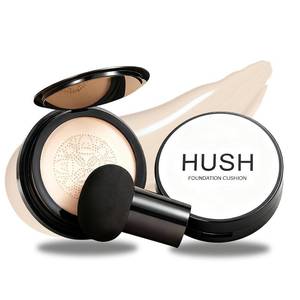 lot 14333 image: Hush Foundation for Mature Skin � Warm Tone CC Air Cushion Foundation, Full Coverage Long-Lasting BB Cream with Mushroom Applicator, Natural Radiant Finish