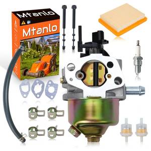 lot 14340 image: Mtanlo High-Performance Carburetor for Craftsman M270 159cc Self-Propelled Lawn Mower - Replaces 651-06895, 651P06895, 651P08667 with Complete Filter Kit