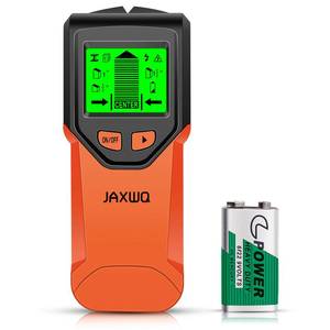 lot 14371 image: Stud Finder Wall Scanner - 5 in 1 Stud Finder Tool wMicroprocessor Chip and HD LCD Display, Stud Detector Beam Finders for the Center and Edge of Wood AC Wire Metal Studs Joist Pipe