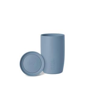 lot 14396 image: Simple Modern Travel Coffee Mug Tumbler with 360degree Lid  Ceramic-Lined Insulated Stainless Steel Cold Brew Iced Coffee Cup  Gifts for Women Men Her Him  Voyager Signature  12oz  Blue Dune