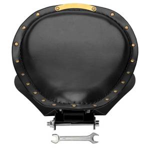 lot 17429 image: VG MOTO Motorcycle Drive Seat Bobber Solo Seat with Spring Base Mounting Bracket Kit Replacement for Harley Davidson Sportster XL 883 1200 (Black-Rivet)