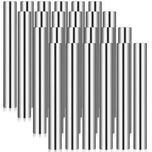 lot 17442 image: Sratte 24 Pcs Relay Baton Aluminum Field Race Track Baton for Track and Field Students Office Outdoor Running Practice Athlete Equipment(Silver)