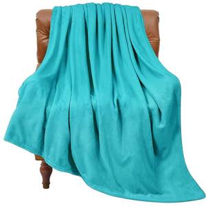 lot 17451 image: BEDELITE Fleece Blanket Teal Throw Blanket for Couch and Bed, Luxury Plush Cozy Fuzzy Blanket 50 x 70in, Super Soft Warm Lightweight Fall Throw Blanket for Travel Campingin