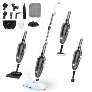 lot 17467 image: Steam Mop - All-in-one Powerful Handheld Steam Cleaner Detachable Floor Steamer with 11 Accessories, MultiPurpose Steamer for Hardwood Floors, Clothes,Windows,Tiles,Carpet, Whole Home Use,Grey