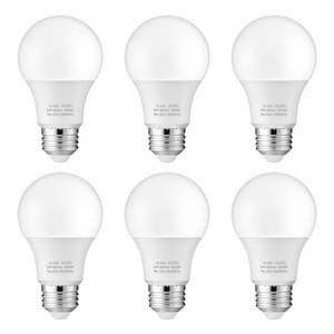 lot 18228 image: Maelsrlg 12V LED Bulb 6W(50W Equivalent), Warm White 3000K, 12V-24V ACDC, 600 Lumens, Non-Dimmable, A19 12V DC LED Light Bulbs, E26 Base, Pack of 6