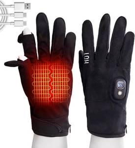 lot 18280 image: yoostooper Electric Heated Gloves for Men and Women - Battery Work Touchscreen Thin Gloves for Working in Cold Winter Weather Rechargeable