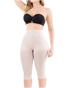 lot 18286 image: LT.ROSE 21993 Butt Lifter Capri Leggings Shapewear Fajas Colombianas Reductoras Moldeadoras (21993 Beige, Medium)