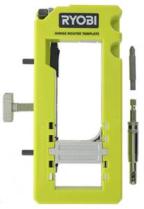 lot 18307 image: RYOBI Door Hinge Template A99HT3