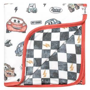 lot 18328 image: Copper Pearl Disney Pixar Cars 3-Layer Stretchy Quilt