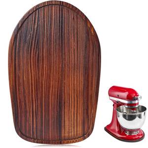 lot 18341 image: Stand Mixer Mat Compatible with Kitchenaid Bowl Lift 4.5-5 Qt Stand Mixer Kitchenaid Mixer Accessories, Appliance Sliders for Kitchen Appliance Wood Sliding Tray for Stand Mixer