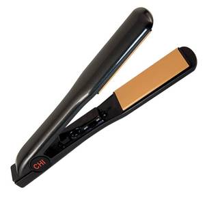 lot 18343 image: CHI Classic Tourmaline Ceramic 1.5 Hairstyling Iron, Wide Plate Hair Straightener and Curling Tool for Smooth, Shiny, FrizzFree Hair, Adjustable Temperature, For All Hair Types, Professional Hair Tool