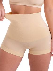 lot 18350 image: SHAPERMINT Tummy Control Shapewear - Body Shaper Tummy Control Boyshort, Body Shaper for Women, Plus Size Shapewear Nude xx