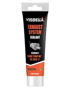 lot 18421 image: Visbella Auto Vehicle Exhaust System Sealant, Non-Slumping Professional Repair Crack Adhesive Super Glue Sealer for Car Mufflers, Tailpipes, Catalytic Converters (Tube, Gram, 150)