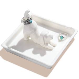 lot 18428 image: PUDDING CABIN Dog Mom Gifts for Women, Dog Ring Holder Dish Jewelry Holder, Dogs Lover Gift for Women Friends Female Mom Grandma Aunt as Mothers Day Birthday Wedding Christmas Gift