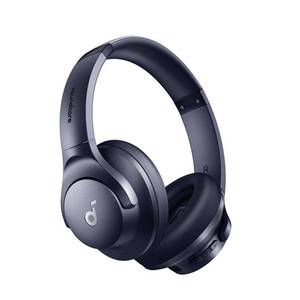 lot 19729 image: Soundcore by Anker Q20i Hybrid Active Noise Cancelling Headphones, Wireless Over-Ear Bluetooth, 40H Long ANC Playtime, Hi-Res Audio, Big Bass, Customize via an App, Transparency Mode