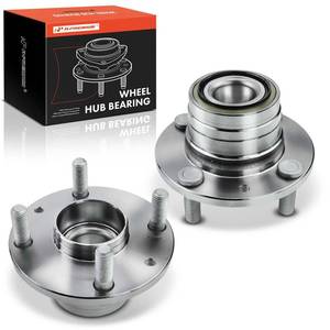 lot 19753 image: A-Premium 2 x Rear Wheel Bearing and Hub Assembly with 4-Lug Compatible with Ford Escort 1991-2003, Mercury Tracer 1991-1999, Mazda Protege 1995-2003, MX-3 1992-1996, 323 1989-1995
