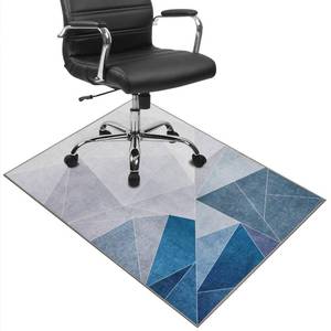 lot 20139 image: SAIKOOWA Chair Mat for Hardwood Floor,3648in Highly Premium Quality Desk Chair Mat - 2.15lbs Anti-Slip Chair Rug Mat for Low-Pile Carpet Office Home Laminate Floor Blue Greyin