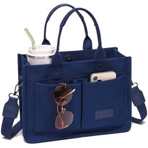 lot 20151 image: ZHMO Canvas Tote Bag for Women With Compartments and Pockets,Womenfts Bags Crossbody Bags Work Laptop Tote Bag Large Satchels Handbags Tote Purse Everyday Shoulder Bag for Travel Nurse Teacher Church