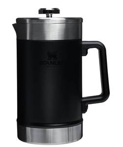 lot 20216 image: STANLEY Classic Stay-Hot French Press Coffee Maker 48 oz  5 Minute Brew, 4 Hours Hot  Mesh Filter for Coffee Grounds  Insulated Stainless Steel French Press  BPA-Free  Black 2.0