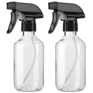 lot 20223 image: Arkeiliy 2-Pack Leakproof Spray Bottles (300ml10oz) - Adjustable Nozzle for Fine Mist and Jet Stream  Premium Refillable Plastic Bottles for Hair Styling, Plant Misting, Cleaning Solutions (Clear)