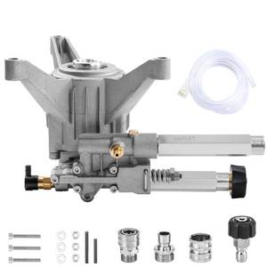 lot 1433 image: M MINGLE 78�� Shaft Pressure Washer Pump, 2400-2800 PSI 2.3 GPM, Power Washer Pump Replacement for Troy Bilt, Craftsman, Briggs & Stratton, Karcher, Brute, Homelite, Front InletOutlet