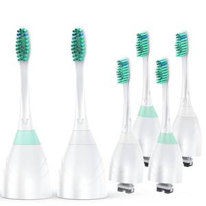 lot 2226 image: Tonhomki Replacement Heads for Philips Sonicare - Replacement Toothbrush Head Compatible with Phillips Sonicare Screw-on Electric Brush, E-Series, Essence, Xtreme, Elite, Advance and CleanCare, 6 Pack