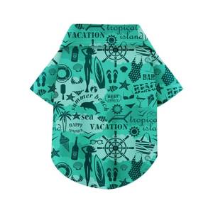 lot 2231 image: Hawaiian Dog Shirt �� Lightweight and Breathable Summer T-Shirt with Tropical Prints, Fun Beach Outfit for Small, Medium, and Large Dogs, Perfect for Hot Days and Outdoor Vacation.Beach 3XL